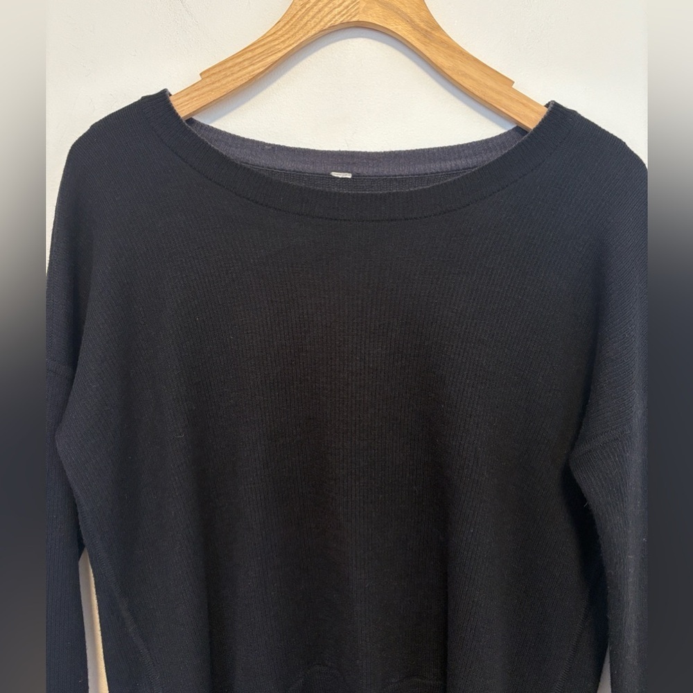 Lululemon Pure Balance Sweater Long Sleeve Cashmere Blend , sz: 6 - Picture 11 of 12